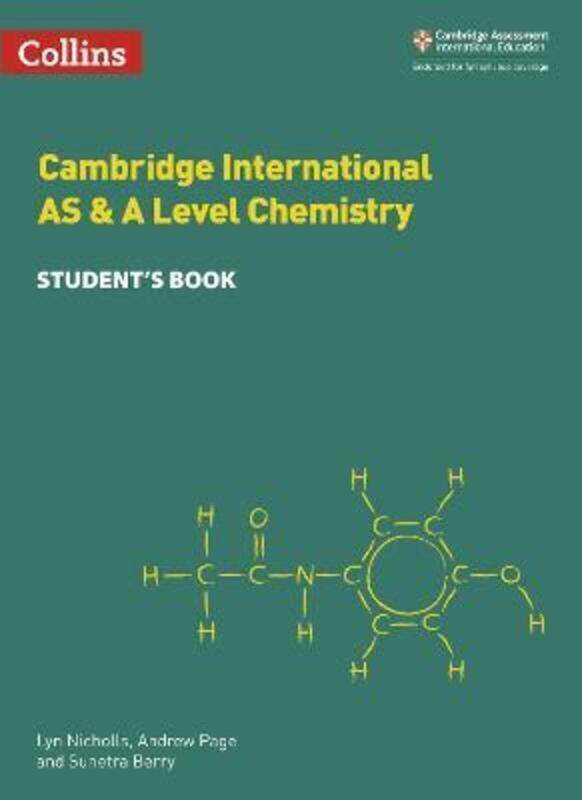 Cambridge International AS & A Level Chemistry Student's Book.paperback,By :Lyn Nicholls
Cambridge International AS & A Level Chemistry Student's Book.paperback,By :Lyn Nicholls