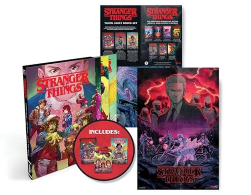 Stranger Things Graphic Novel Boxed Set Zombie Boys The Bully Erica The Great by Greg Pak-Paperback
Stranger Things Graphic Novel Boxed Set Zombie Boys The Bully Erica The Great by Greg Pak-Paperback