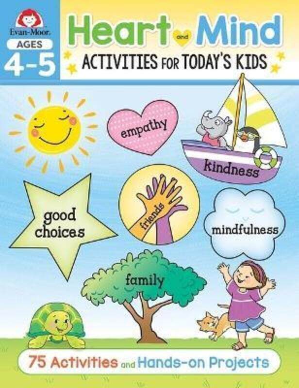 Heart and Mind Activities for Today's Kids, Ages 4-5.paperback,By :Educational Publishers, Evan-Moor
Heart and Mind Activities for Today's Kids, Ages 4-5.paperback,By :Educational Publishers, Evan-Moor
