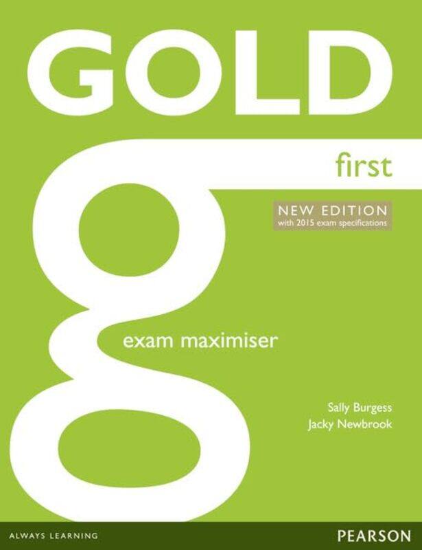 Gold First New Edition Maximiser without Key by Bernard CribbinsJames Hogg-Paperback
Gold First New Edition Maximiser without Key by Bernard CribbinsJames Hogg-Paperback