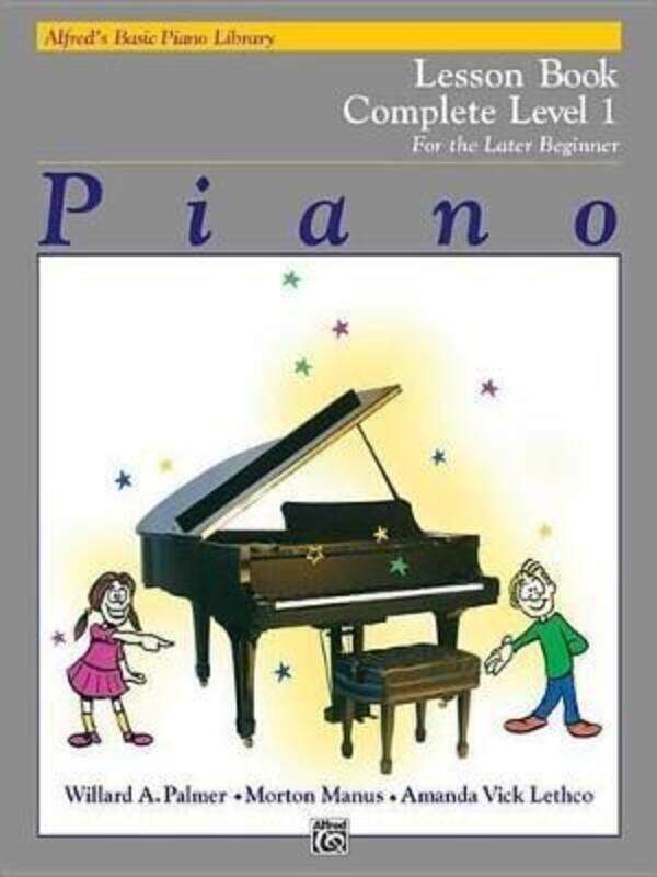 Alfred'S Basic Piano Library Lesson 1 Complete: For the Late Beginner.paperback,By :Palmer, Willard A - Manus, Morton - Lethco, Amanda Vick
Alfred'S Basic Piano Library Lesson 1 Complete: For the Late Beginner.paperback,By :Palmer, Willard A - Manus, Morton - Lethco, Amanda Vick