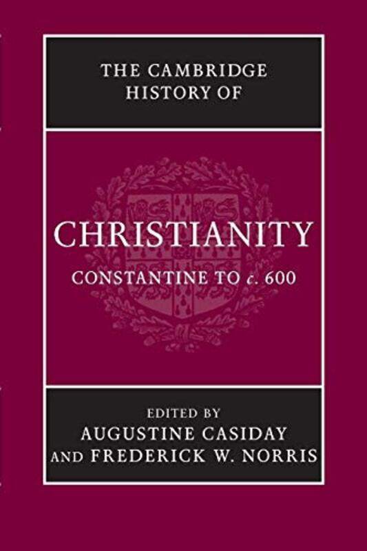 The Cambridge History Of Christianity by Augustine (University of Wales, Lampeter) CasidayFrederick W Norris-Paperback
The Cambridge History Of Christianity by Augustine (University of Wales, Lampeter) CasidayFrederick W Norris-Paperback