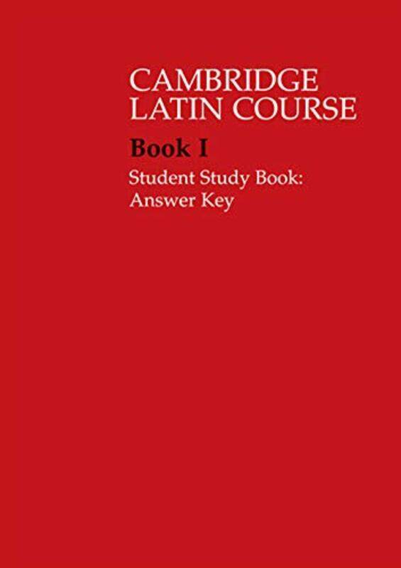 Cambridge Latin Course 1 Student Study Book Answer Key by Catherine Oxford University United Kingdom Haines-Paperback
Cambridge Latin Course 1 Student Study Book Answer Key by Catherine Oxford University United Kingdom Haines-Paperback