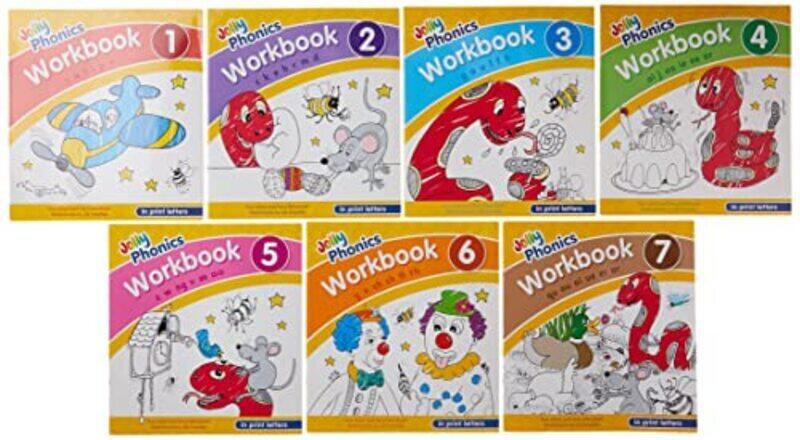 Jolly Phonics Workbooks 1-7: In Print Letters (American English edition),Paperback by Lloyd, Sue - Wernham, Sara
Jolly Phonics Workbooks 1-7: In Print Letters (American English edition),Paperback by Lloyd, Sue - Wernham, Sara