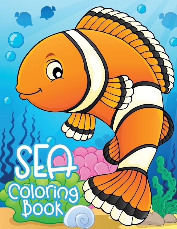 Sea Coloring Book: Life Under The Ocean Book For Kids, Paperback Book, By: Gary Activity Press
Sea Coloring Book: Life Under The Ocean Book For Kids, Paperback Book, By: Gary Activity Press