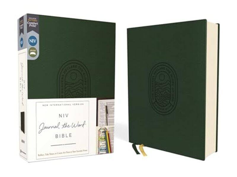 Niv, Journal The Word Bible (Perfect For Note-Taking), Leathersoft, Green, Red Letter, Comfort Print By Zondervan Paperback
Niv, Journal The Word Bible (Perfect For Note-Taking), Leathersoft, Green, Red Letter, Comfort Print By Zondervan Paperback
