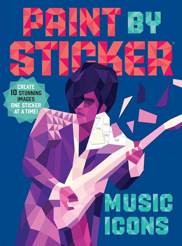Paint by Sticker: Music Icons: Re-create 12 Classic Photographs One Sticker at a Time, Paperback Book, By: Workman Publishing
Paint by Sticker: Music Icons: Re-create 12 Classic Photographs One Sticker at a Time, Paperback Book, By: Workman Publishing