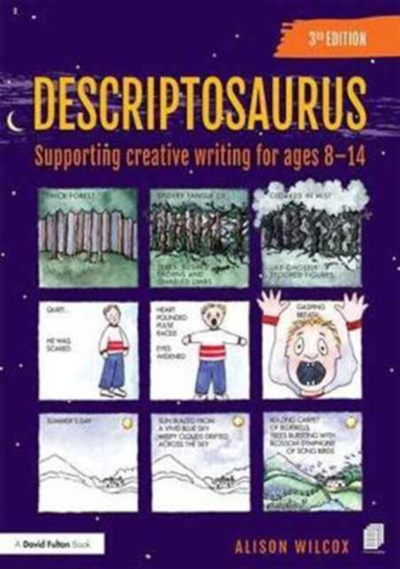 Descriptosaurus: Supporting Creative Writing for Ages 8-14, Hardcover Book, By: Alison Wilcox
Descriptosaurus: Supporting Creative Writing for Ages 8-14, Hardcover Book, By: Alison Wilcox