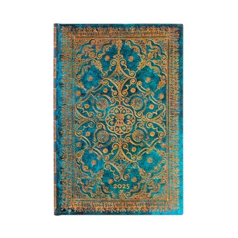 Azure (Equinoxe) Mini 12-month Verso Hardback Dayplanner 2025 (Elastic Band Closure) by Paperblanks -Hardcover
Azure (Equinoxe) Mini 12-month Verso Hardback Dayplanner 2025 (Elastic Band Closure) by Paperblanks -Hardcover