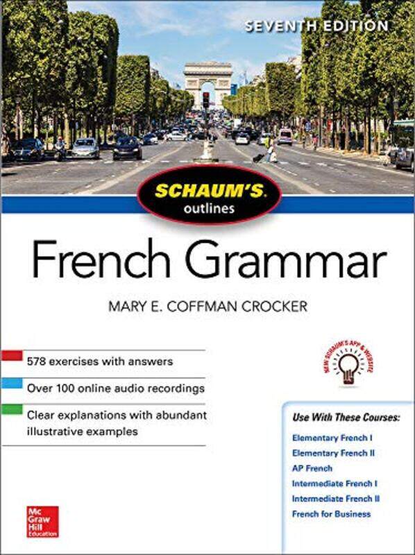 Schaums Outline of French Grammar Seventh Edition by Nathan Thrall-Paperback
Schaums Outline of French Grammar Seventh Edition by Nathan Thrall-Paperback