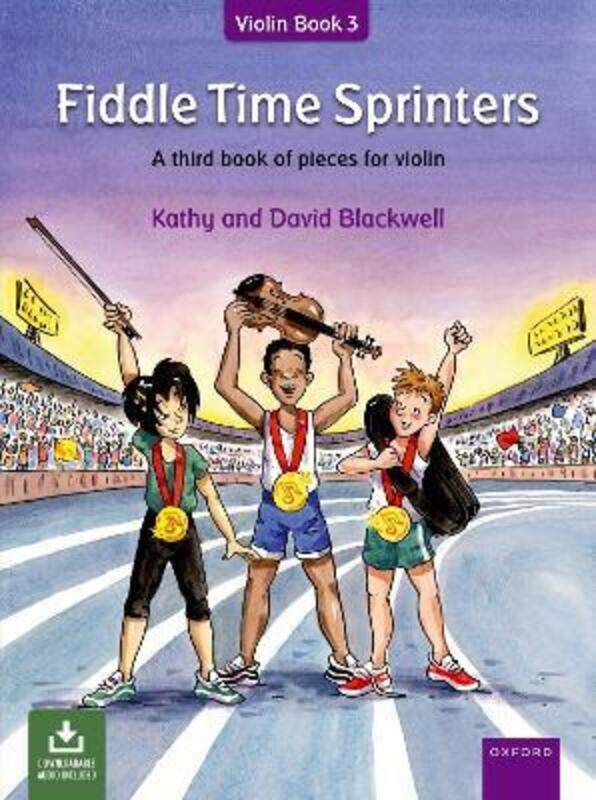 Fiddle Time Sprinters + CD, revised edition: A third book of pieces for violin,Paperback,ByKathy Blackwell
Fiddle Time Sprinters + CD, revised edition: A third book of pieces for violin,Paperback,ByKathy Blackwell