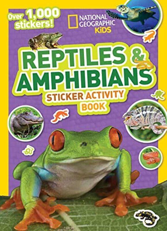 Reptiles and Amphibians Sticker Activity Book,Paperback,By:National Geographic Kids
Reptiles and Amphibians Sticker Activity Book,Paperback,By:National Geographic Kids