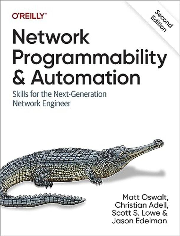Network Programmability And Automation by Matt OswaltChristian AdellScott S LoweJason Edelman-Paperback
Network Programmability And Automation by Matt OswaltChristian AdellScott S LoweJason Edelman-Paperback