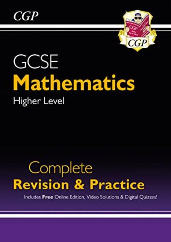 New Gcse Maths Complete Revision & Practice Higher Inc Online Ed Videos & Quizzes By CGP Books Paperback
New Gcse Maths Complete Revision & Practice Higher Inc Online Ed Videos & Quizzes By CGP Books Paperback