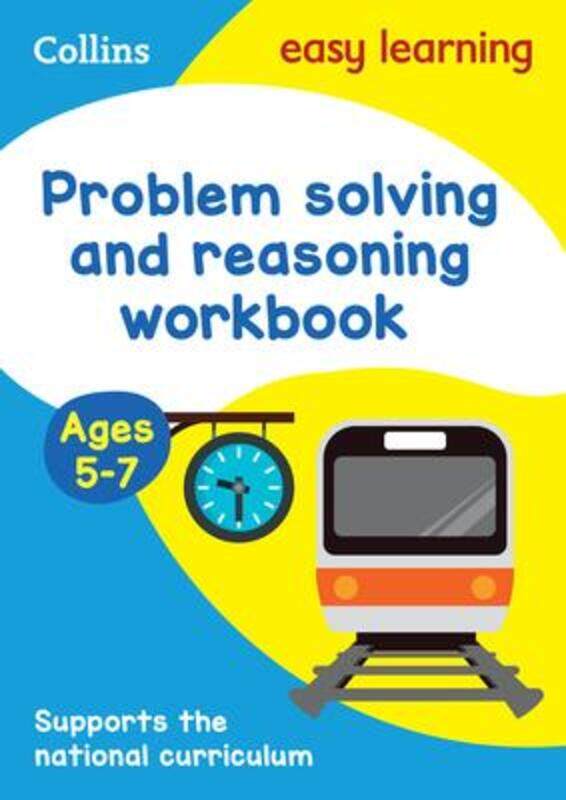 Problem Solving and Reasoning Workbook Ages 5-7: Prepare for school with easy home learning (Collins.paperback,By :Collins Easy Learning
Problem Solving and Reasoning Workbook Ages 5-7: Prepare for school with easy home learning (Collins.paperback,By :Collins Easy Learning