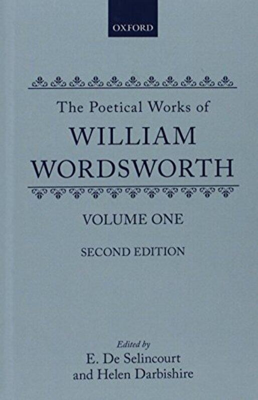 The Poetical Works of William Wordsworth by William WordsworthErnest de SelincourtHelen Darbishire-Hardcover
The Poetical Works of William Wordsworth by William WordsworthErnest de SelincourtHelen Darbishire-Hardcover