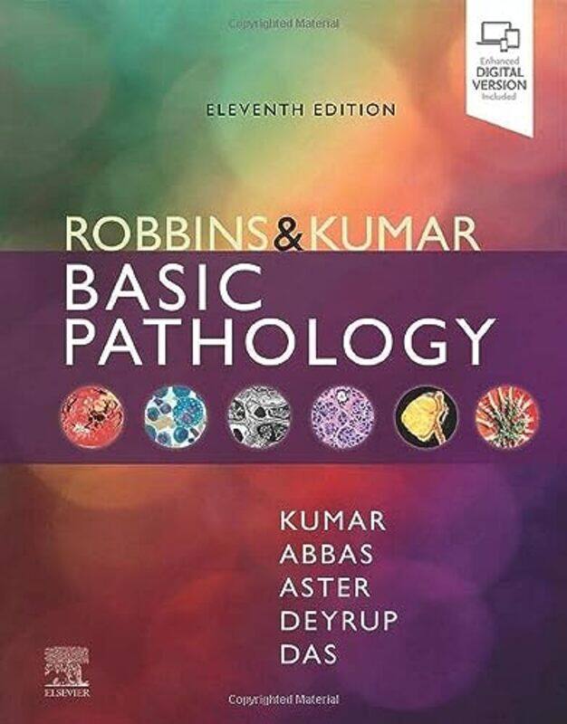 Robbins & Kumar Basic Pathology By Kumar, Vinay (Alice Hogge and Arthur A. Baer Distinguished Service Professor of Pathology, Biologic Hardcover
Robbins & Kumar Basic Pathology By Kumar, Vinay (Alice Hogge and Arthur A. Baer Distinguished Service Professor of Pathology, Biologic Hardcover