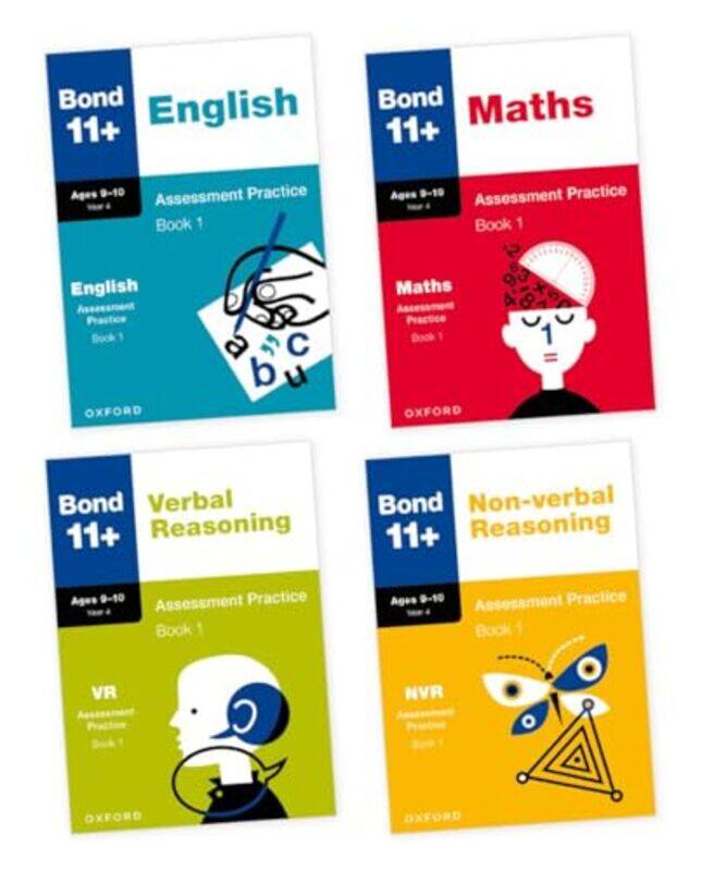 Bond 11+ Bond 11+ English Maths Nonverbal Reasoning Verbal Reasoning Assessment Practice 910 -Paperback
Bond 11+ Bond 11+ English Maths Nonverbal Reasoning Verbal Reasoning Assessment Practice 910 -Paperback