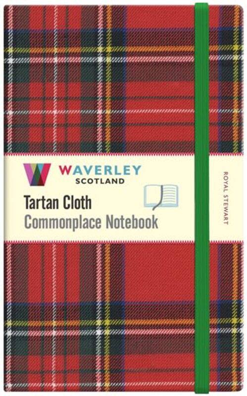 Waverley L Royal Stewart Tartan Cloth Large Commonplace Notebook by Jazwares-Hardcover
Waverley L Royal Stewart Tartan Cloth Large Commonplace Notebook by Jazwares-Hardcover