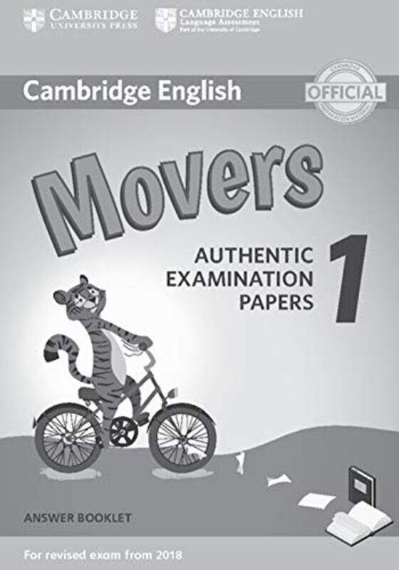Cambridge English Movers 1 for Revised Exam from 2018 Answer Booklet by Joseph A Author McCulloughDmitry BurmakKate Burmak-Paperback
Cambridge English Movers 1 for Revised Exam from 2018 Answer Booklet by Joseph A Author McCulloughDmitry BurmakKate Burmak-Paperback