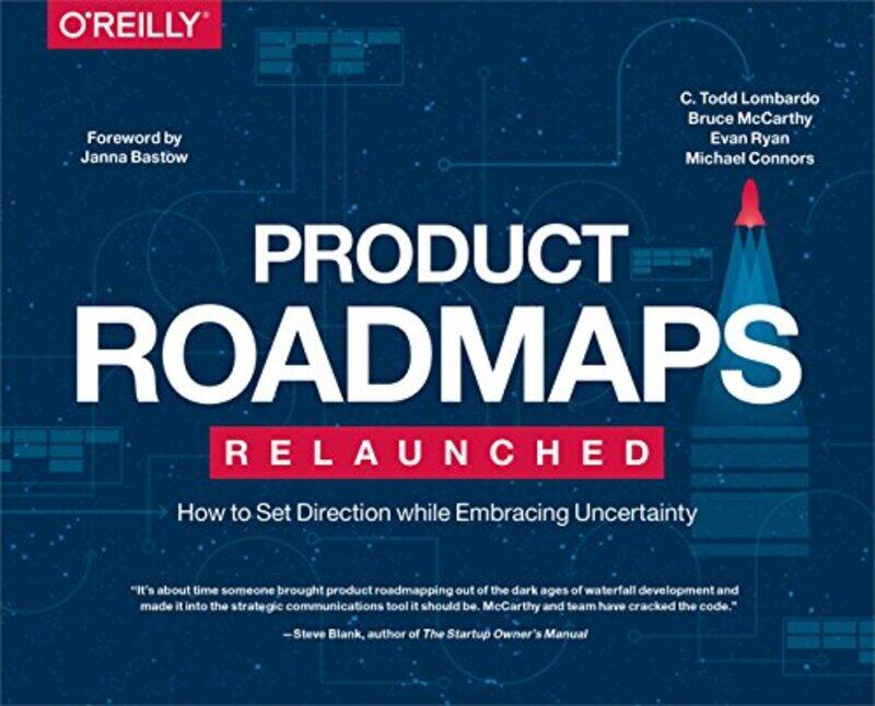 Product Roadmaps Relaunched by C Todd LombardoMichael, CSC ConnorsBruce McCarthyEvan Ryan-Paperback
Product Roadmaps Relaunched by C Todd LombardoMichael, CSC ConnorsBruce McCarthyEvan Ryan-Paperback