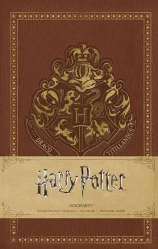 Harry Potter: Hogwarts Ruled Pocket Journal, Hardcover Book, By: Warner Bros. Consumer Products Inc.
Harry Potter: Hogwarts Ruled Pocket Journal, Hardcover Book, By: Warner Bros. Consumer Products Inc.