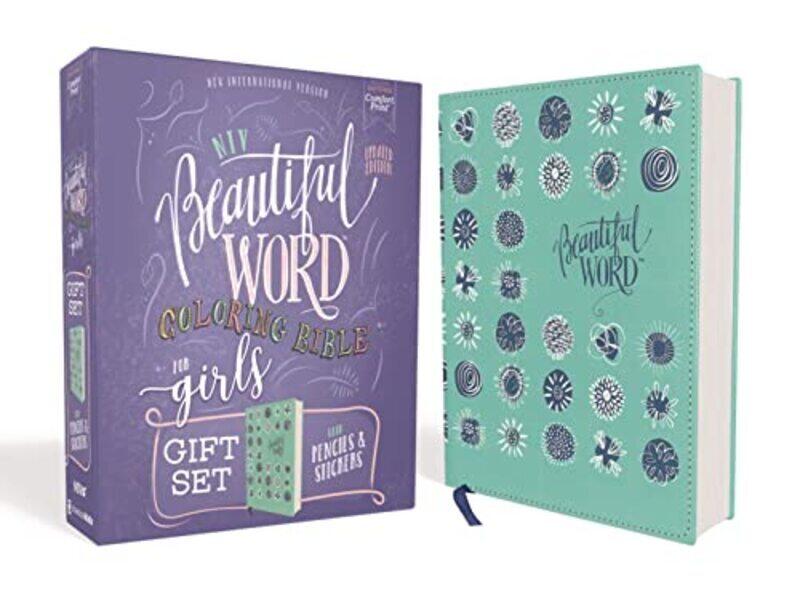 NIV, Beautiful Word Coloring Bible for Girls Pencil/Sticker Gift Set, Updated, Leathersoft over Boar , Hardcover by Zondervan
NIV, Beautiful Word Coloring Bible for Girls Pencil/Sticker Gift Set, Updated, Leathersoft over Boar , Hardcover by Zondervan