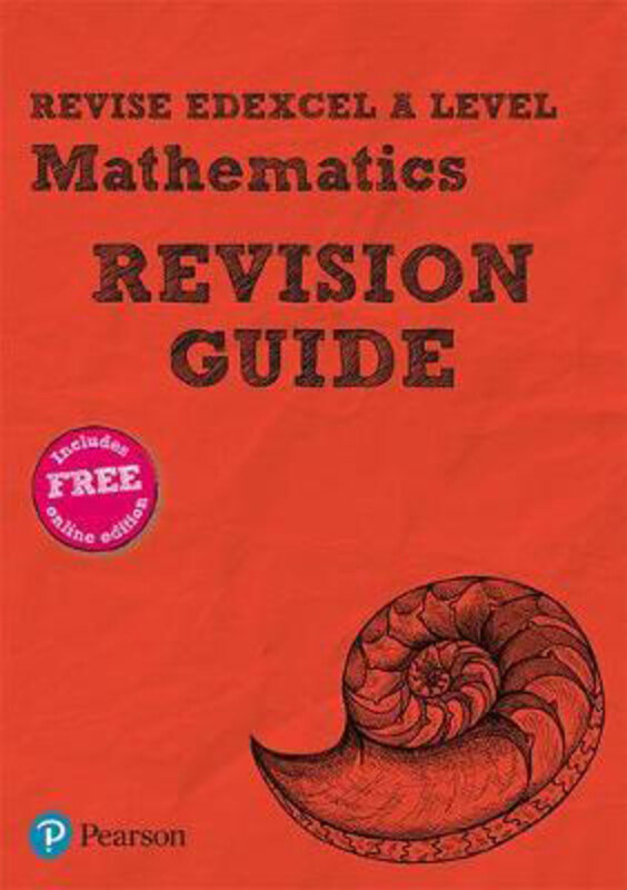 Pearson REVISE Edexcel A level Maths Revision Guide: (with free online Revision Guide) for home learning, 2021 assessments and 2022 exams, Mixed Media
Pearson REVISE Edexcel A level Maths Revision Guide: (with free online Revision Guide) for home learning, 2021 assessments and 2022 exams, Mixed Media