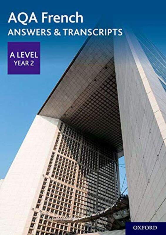 AQA French A Level Year 2 Answers & Transcripts by Bernd James Madison University USA KausslerKeith A James Madison University USA Grant-Paperback
AQA French A Level Year 2 Answers & Transcripts by Bernd James Madison University USA KausslerKeith A James Madison University USA Grant-Paperback
