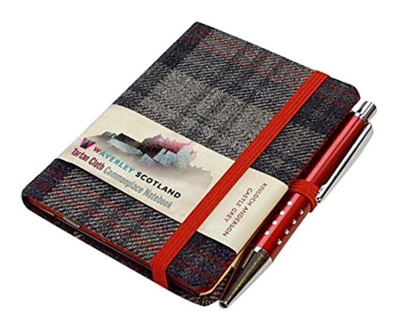 Waverley ST S Castle Grey Mini with Pen Pocket Genuine Tartan Cloth Commonplace Notebook by Chambers-Hardcover
Waverley ST S Castle Grey Mini with Pen Pocket Genuine Tartan Cloth Commonplace Notebook by Chambers-Hardcover