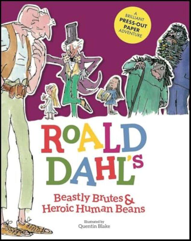 Roald Dahls Beastly Brutes and Heroic Human Beans by Stella CaldwellQuentin Blake-Hardcover
Roald Dahls Beastly Brutes and Heroic Human Beans by Stella CaldwellQuentin Blake-Hardcover
