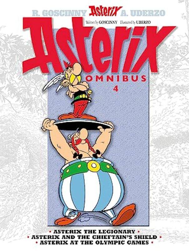 Asterix: Omnibus 4: Asterix the Legionary, Asterix and the Chieftain's Shield, Asterix at the Olympi,Paperback,by:Goscinny, Rene - Uderzo, Albert
Asterix: Omnibus 4: Asterix the Legionary, Asterix and the Chieftain's Shield, Asterix at the Olympi,Paperback,by:Goscinny, Rene - Uderzo, Albert