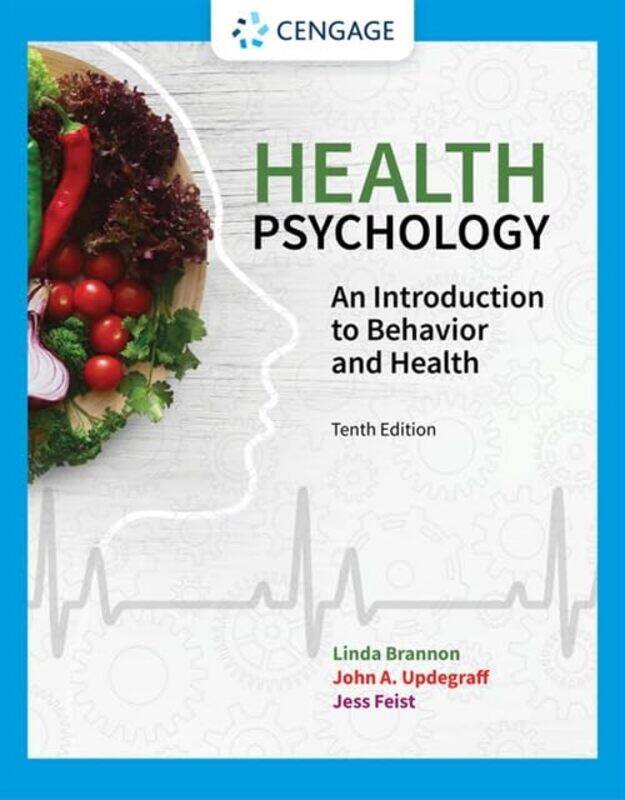 Health Psychology by Linda McNeese State University BrannonJess Late, McNeese State University FeistJohn Kent State University Updegraff-Paperback
Health Psychology by Linda McNeese State University BrannonJess Late, McNeese State University FeistJohn Kent State University Updegraff-Paperback