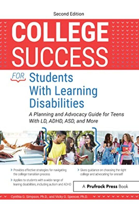College Success for Students With Learning Disabilities by Tai Macquarie University Australia Neilson-Paperback
College Success for Students With Learning Disabilities by Tai Macquarie University Australia Neilson-Paperback