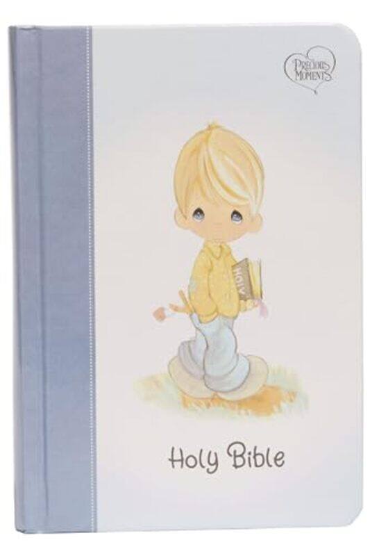 NKJV Precious Moments Small Hands Bible Hardcover Blue Comfort Print by Thomas Nelson-Hardcover
NKJV Precious Moments Small Hands Bible Hardcover Blue Comfort Print by Thomas Nelson-Hardcover