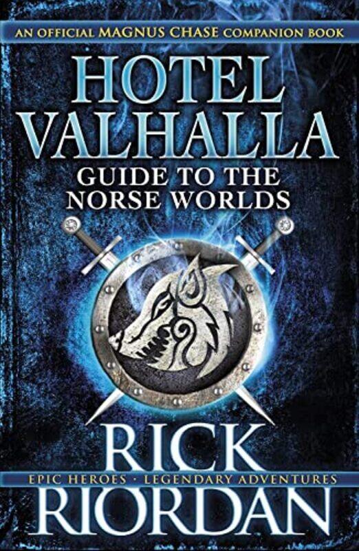 Hotel Valhalla Guide to the Norse Worlds: Your Introduction to Deities, Mythical Beings & Fantastic , Hardcover by Rick Riordan
Hotel Valhalla Guide to the Norse Worlds: Your Introduction to Deities, Mythical Beings & Fantastic , Hardcover by Rick Riordan