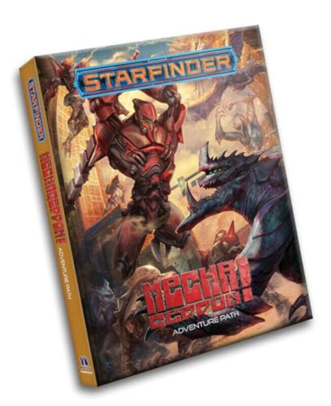 Starfinder RPG Mechageddon Adventure Path by Kate BakerRigby BendeleJoseph BlomquistAnthony DollingerK FoxJenny JarzabskiMikko KallioDennis MuldoonDie
Starfinder RPG Mechageddon Adventure Path by Kate BakerRigby BendeleJoseph BlomquistAnthony DollingerK FoxJenny JarzabskiMikko KallioDennis MuldoonDie