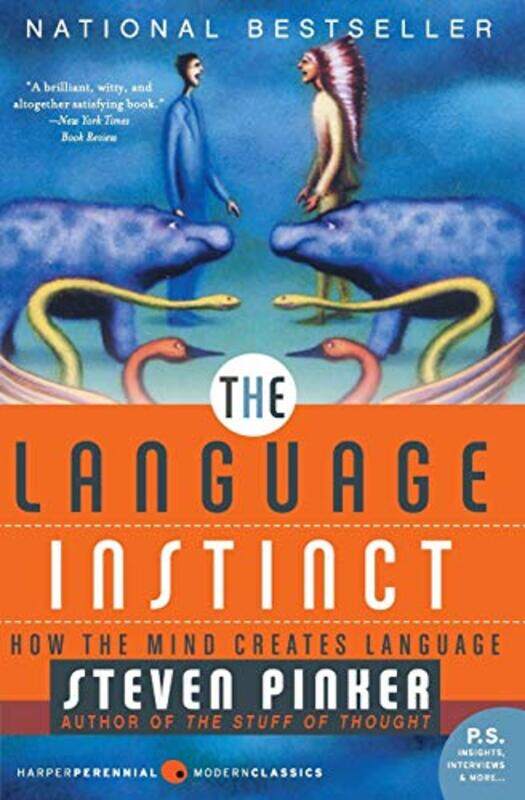 The Language Instinct How The Mind Creates Language P.S. By Steven Pinker Paperback
The Language Instinct How The Mind Creates Language P.S. By Steven Pinker Paperback