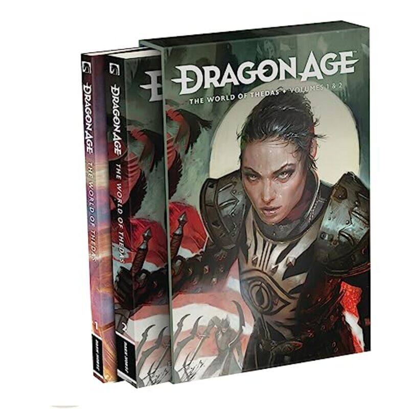 Dragon Age The World of Thedas Boxed Set by Andy Christopher MillerVally Miller-Hardcover
Dragon Age The World of Thedas Boxed Set by Andy Christopher MillerVally Miller-Hardcover