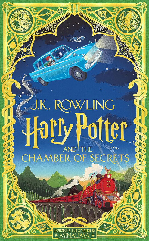 Harry Potter and the Chamber of Secrets (Harry Potter, Book 2) (MinaLima Edition), Hardcover Book, By: J. K. Rowling
Harry Potter and the Chamber of Secrets (Harry Potter, Book 2) (MinaLima Edition), Hardcover Book, By: J. K. Rowling