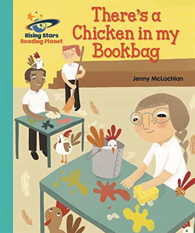 Reading Planet Theres a Chicken in my Bookbag Turquoise Galaxy by Andrew Collier-Paperback
Reading Planet Theres a Chicken in my Bookbag Turquoise Galaxy by Andrew Collier-Paperback