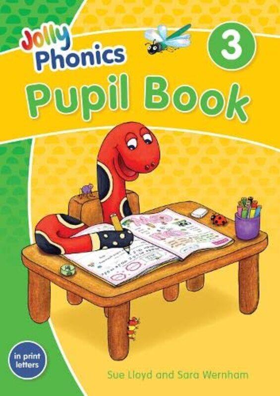 Jolly Phonics Pupil Book 3 In Print Letters British English Edition By Wernham, Sara - Lloyd, Sue Paperback
Jolly Phonics Pupil Book 3 In Print Letters British English Edition By Wernham, Sara - Lloyd, Sue Paperback