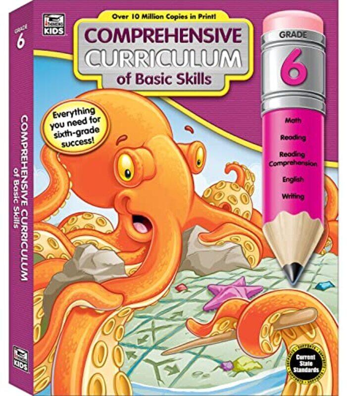 Comprehensive Curriculum Of Basic Skills Grade 6 by Thinking Kids - Carson-Dellosa Publishing -Paperback
Comprehensive Curriculum Of Basic Skills Grade 6 by Thinking Kids - Carson-Dellosa Publishing -Paperback