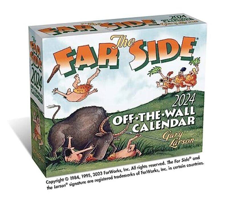 The Far Side (R) 2024 Off-The-Wall Day-To-Day Calendar By Larson, Gary Paperback
The Far Side (R) 2024 Off-The-Wall Day-To-Day Calendar By Larson, Gary Paperback