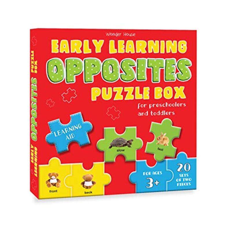 Early Learning Opposites Puzzle Box For Preschoolers And Toddlers Learning Aid & Educational Toy Paperback by Wonder House Books
Early Learning Opposites Puzzle Box For Preschoolers And Toddlers Learning Aid & Educational Toy Paperback by Wonder House Books