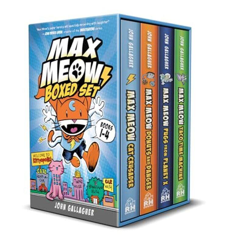 Max Meow Boxed Set Welcome To Kittyopolis Books 14 A Graphic Novel Boxed Set By Gallagher, John - Paperback
Max Meow Boxed Set Welcome To Kittyopolis Books 14 A Graphic Novel Boxed Set By Gallagher, John - Paperback