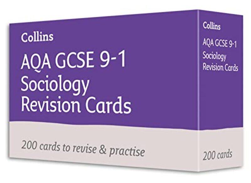 Aqa Gcse 91 Sociology Revision Cards Ideal For Home Learning 2022 And 2023 Exams Collins Gcse Gr by Collins GCSE Paperback
Aqa Gcse 91 Sociology Revision Cards Ideal For Home Learning 2022 And 2023 Exams Collins Gcse Gr by Collins GCSE Paperback