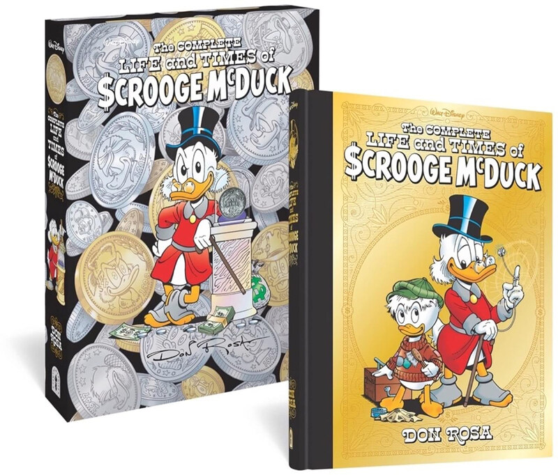 The Complete Life and Times of Scrooge McDuck Deluxe Edition, Hardcover Book, By: Don Rosa
The Complete Life and Times of Scrooge McDuck Deluxe Edition, Hardcover Book, By: Don Rosa