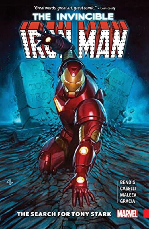 Invincible Iron Man The Search for Tony Stark by Brian Michael BendisStefano CaselliAlex Maleev-Paperback
Invincible Iron Man The Search for Tony Stark by Brian Michael BendisStefano CaselliAlex Maleev-Paperback