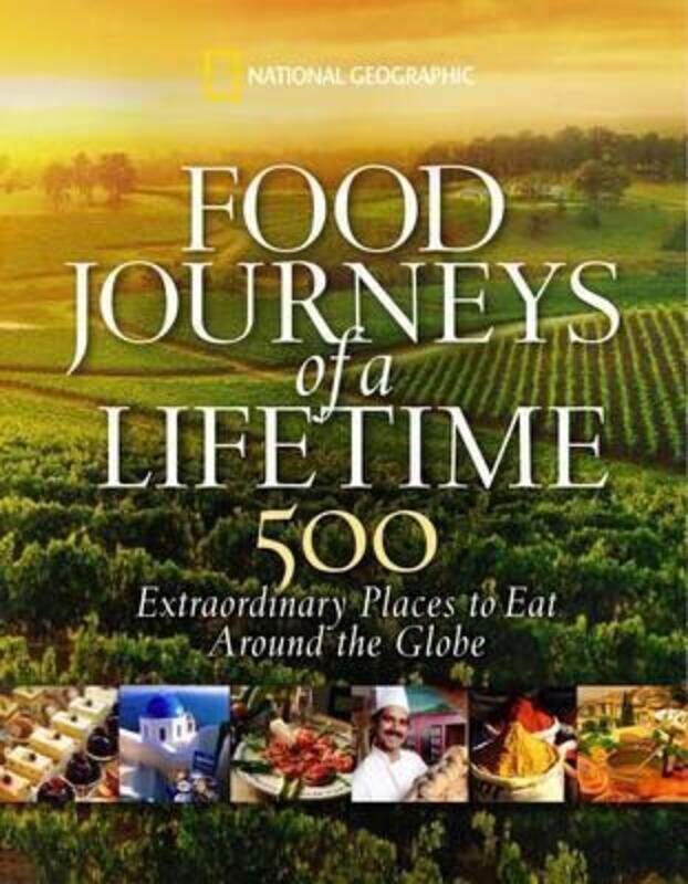 Food Journeys of a Lifetime: 500 Extraordinary Places to Eat Around the Globe, Hardcover Book, By: National Geographic
Food Journeys of a Lifetime: 500 Extraordinary Places to Eat Around the Globe, Hardcover Book, By: National Geographic